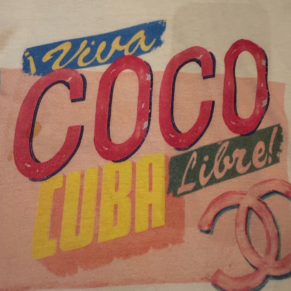 Chanel Viva COCO Cuba T-shirt - Picture 4 of 12